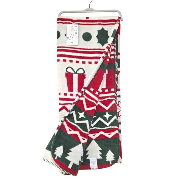 Docofil Reversible Soft Winter Throw Blanket Cotton Blend 51x67 Made in Portugal - Picture 14 of 14